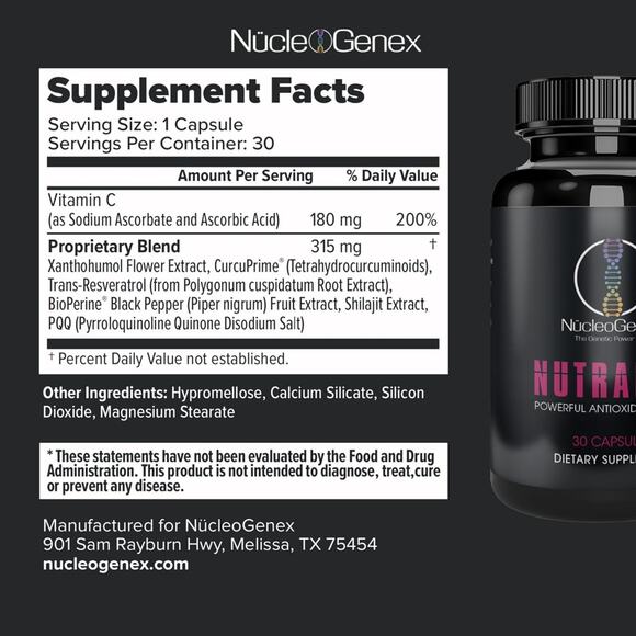 Nutralize - The Key to Supporting a Healthy Aging Process and Immune (2-Pack) - Picture 3 of 7